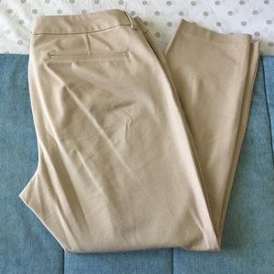 Old Navy Khaki Pixie Ankle Pants